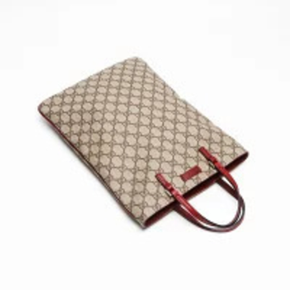 Gucci Handbag Supreme Beige GG Brown - Picture 10 of 13